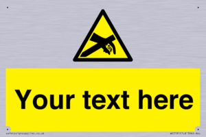 Custom Anti-Static Warning Sign